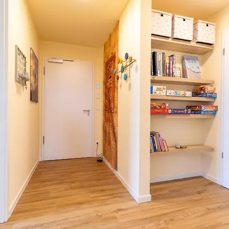 公寓 Meerglueck Am Leuchtfeuer- Beltblick - Moderne Und Familienfreundliche Direkt Am *